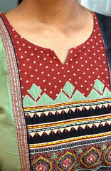 Forest green & brown 562