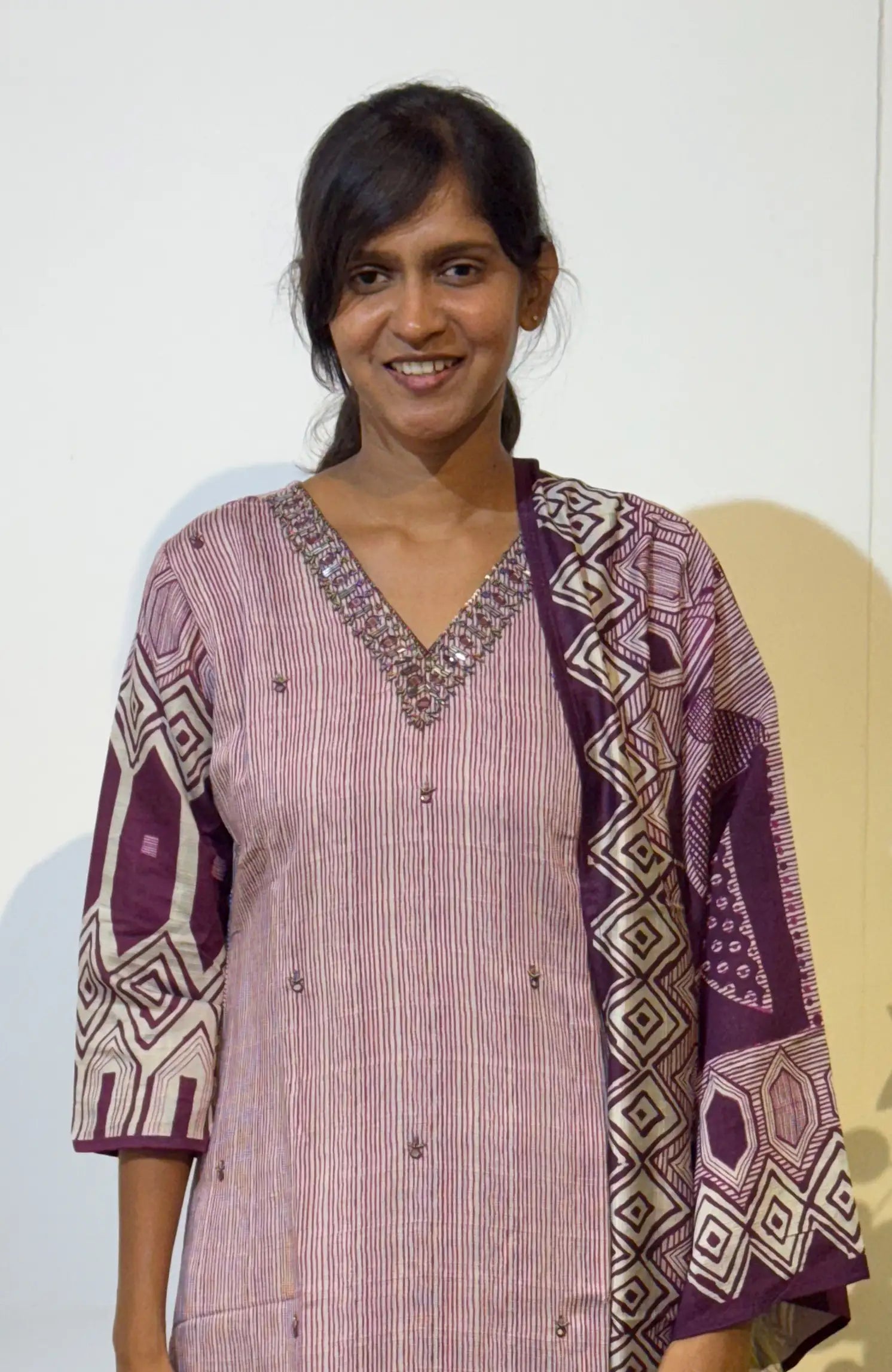 Geometric fantasy- Magenta 505B