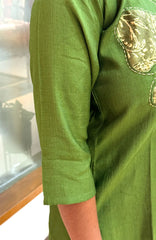 Printed green symphony 548C